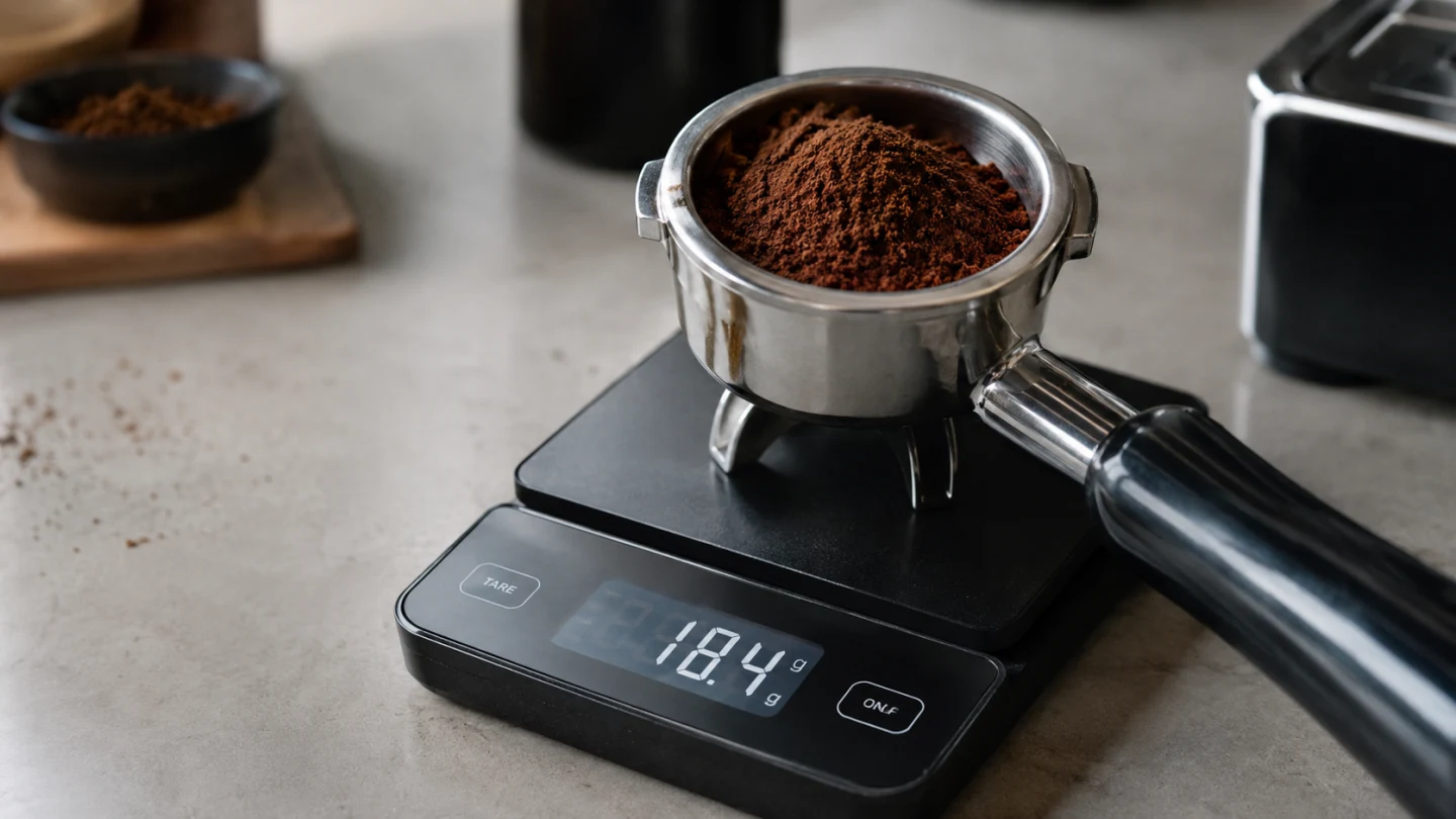 نسبت دوز به خروجی (Brew Ratio) در اسپرسو: ۱:۲ چیه و چرا مهمه؟